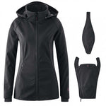 Mamalila Allrounder Softshell Babywearing Jacket Black - Babywearing OuterwearLittle Zen One4251054512469