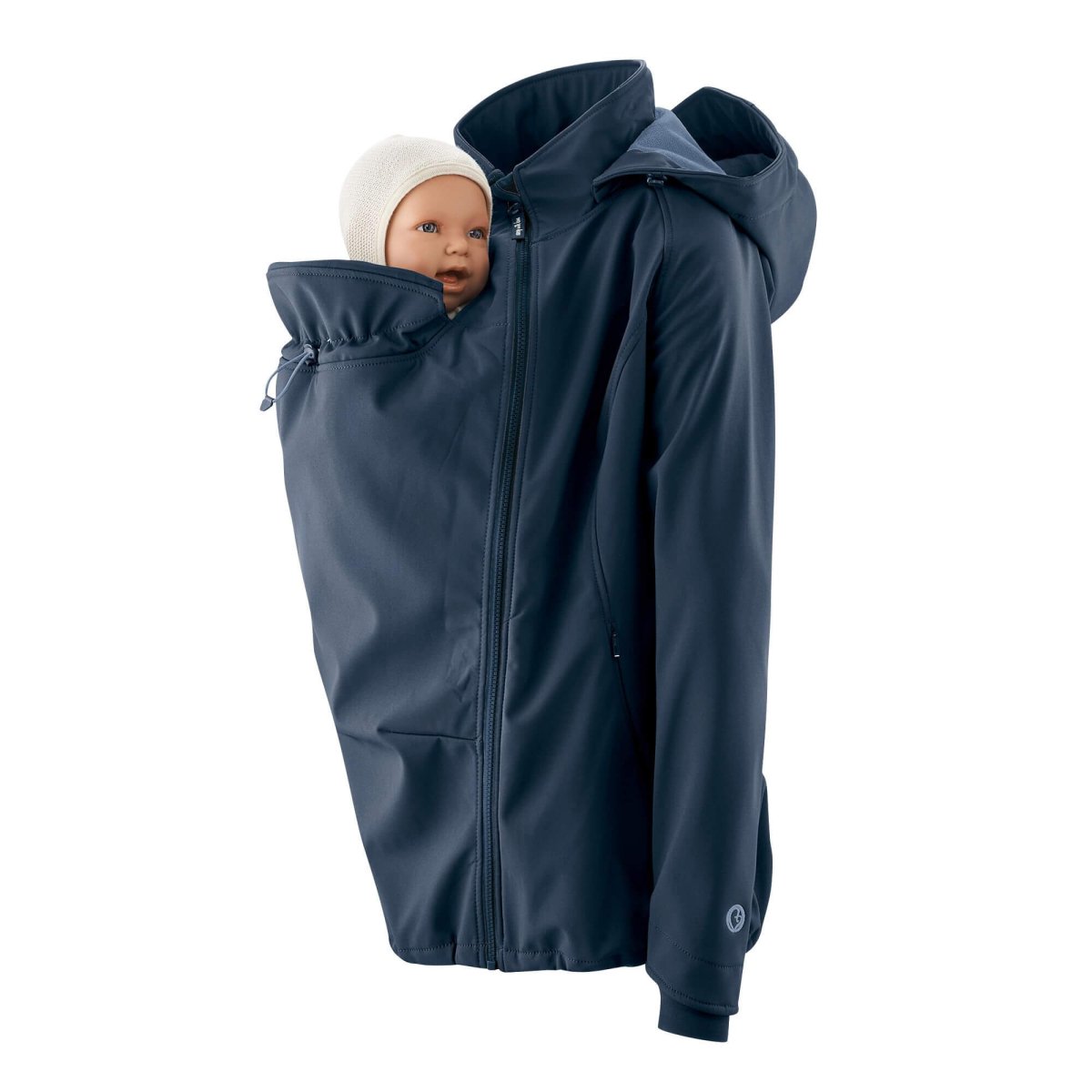 Mamalila Allrounder Softshell Babywearing Jacket Navy - Babywearing OuterwearLittle Zen One4251054511202