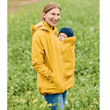 Mamalila Allrounder Yellow Softshell Maternity and Babywearing Jacket - Babywearing OuterwearLittle Zen One4251054511080