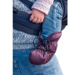 Mamalila Babywearing Booties - Quilted Berry - Baby Carrier AccessoriesLittle Zen One4251054512261