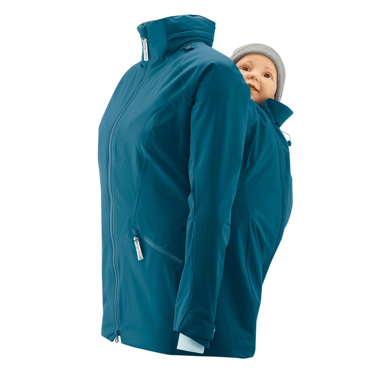 Mamalila Babywearing Jacket Adventure Teal - Babywearing OuterwearLittle Zen One4251054510786