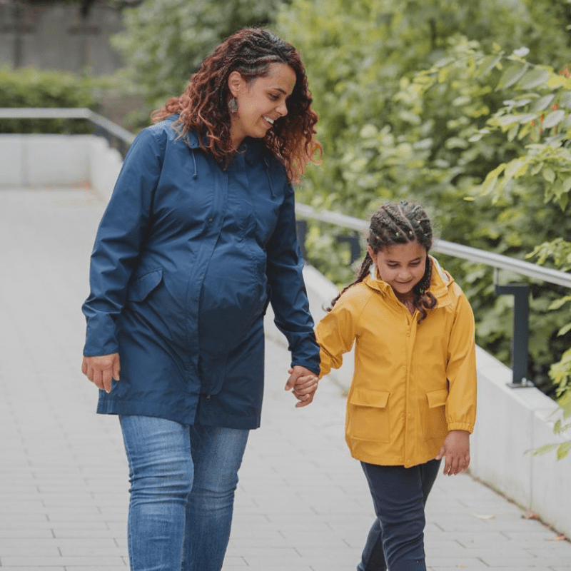 Mamalila Babywearing Raincoat Dublin Navy - Babywearing OuterwearLittle Zen One4251054511554