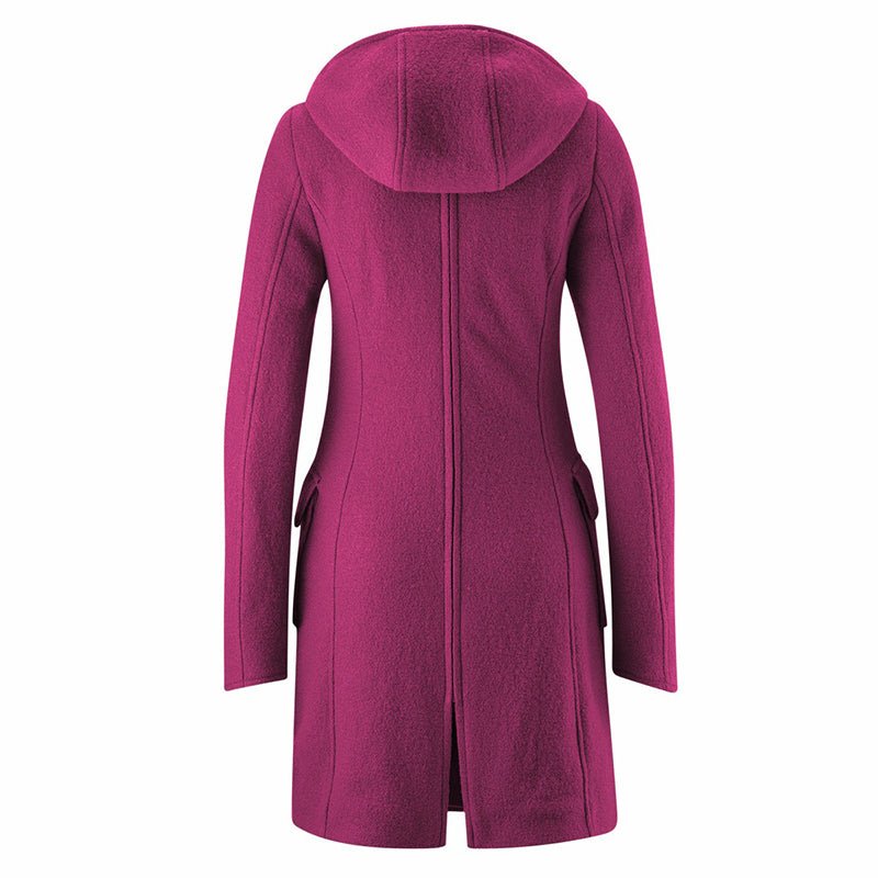 Mamalila Babywearing Wool Coat Vienna Berry pink - Babywearing OuterwearLittle Zen One4251054500909