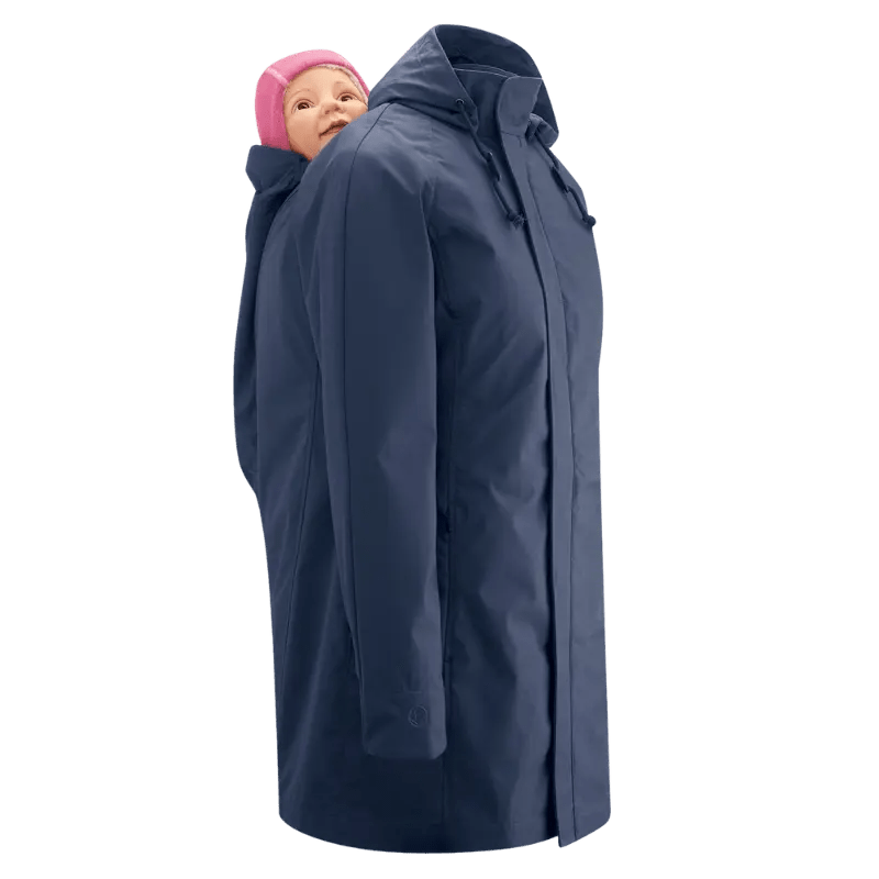 Mamalila Berlin Navy Coat for Babywearing Outerwear