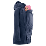 Mamalila Berlin Navy Coat for Babywearing Outerwear