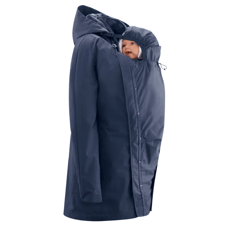 Mamalila Berlin Navy Coat for Babywearing - Babywearing OuterwearLittle Zen One4251054514029