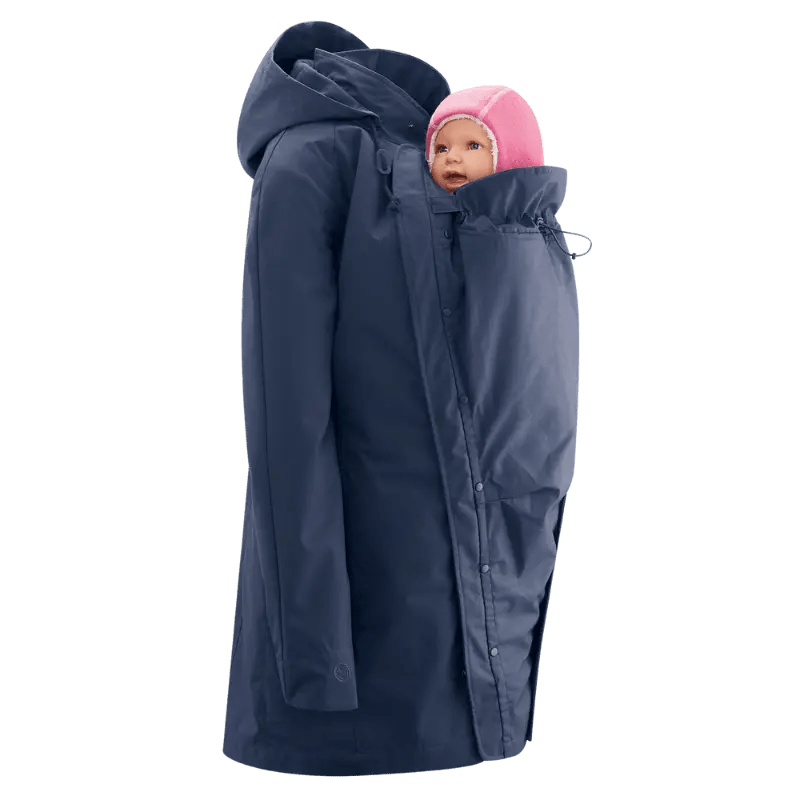 Mamalila Berlin Navy Coat for Babywearing - Babywearing OuterwearLittle Zen One4251054514029