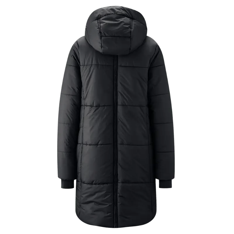 Mamalila Copenhagen Black Winter Maternity and Babywearing Coat Babywearing