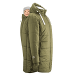 Mamalila Copenhagen Khaki Winter Maternity and Babywearing Coat - Babywearing OuterwearLittle Zen One4251054513817