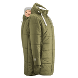 Mamalila Copenhagen Khaki Winter Maternity and Babywearing Coat - Babywearing OuterwearLittle Zen One4251054513817