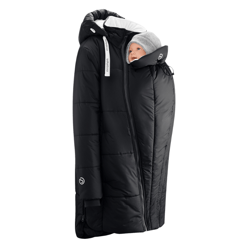 Mamalila Copenhagen Winter Babywearing Coat Black - Babywearing OuterwearLittle Zen One4251054513817