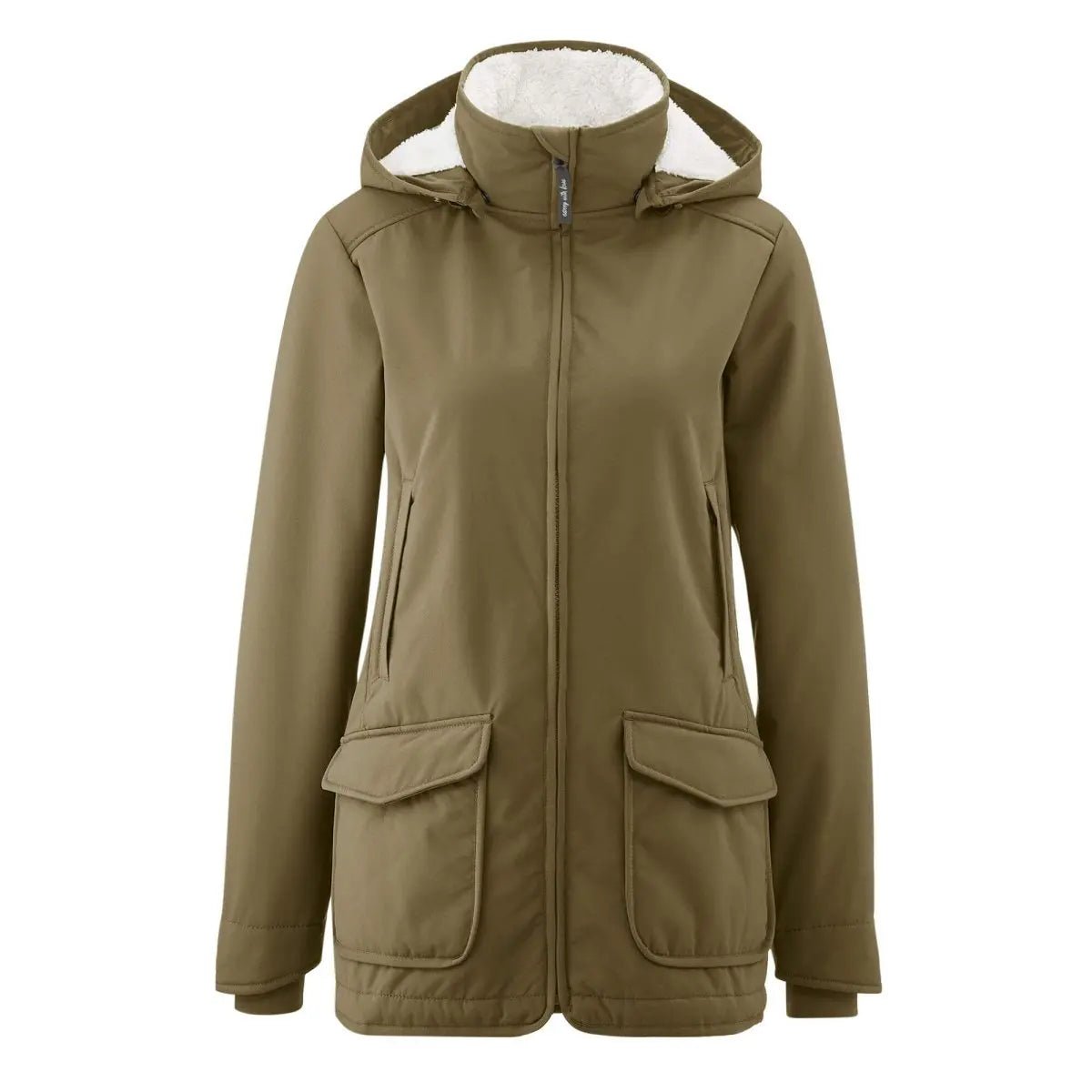 Mamalila Cosy Allrounder Khaki Softshell Maternity and Babywearing Jacket - Babywearing OuterwearLittle Zen One4251054511271