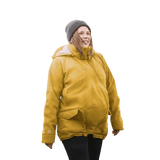 Mamalila Cosy Allrounder Mustard Softshell Maternity and Babywearing Jacket