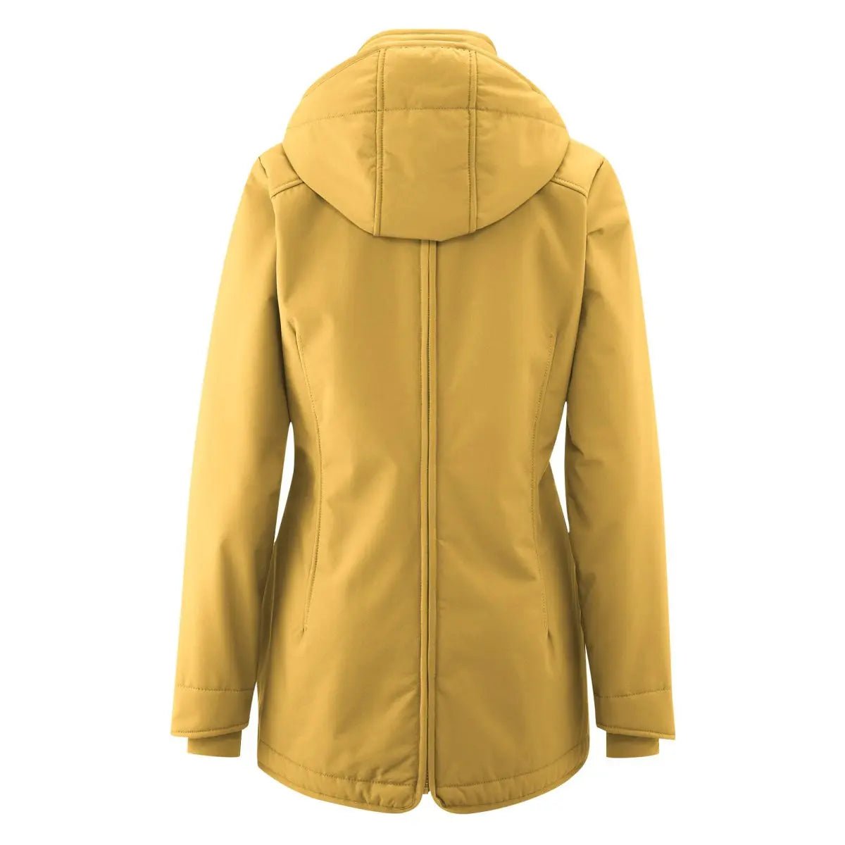 Mamalila Cosy Allrounder Mustard Softshell Maternity and Babywearing Jacket