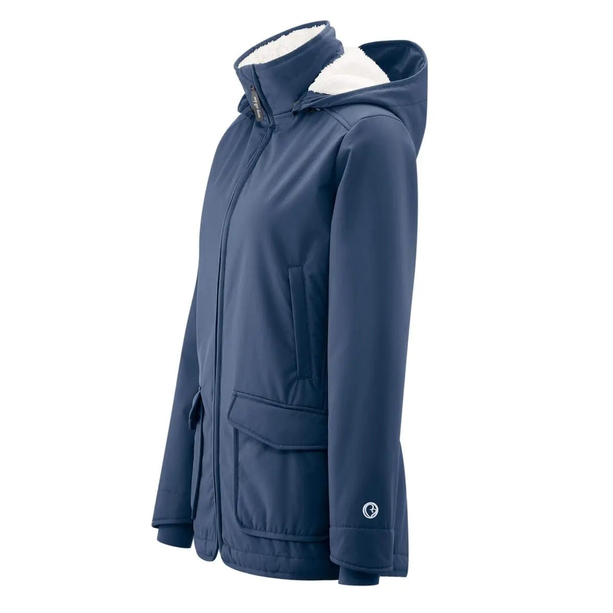 Mamalila Cosy Allrounder Navy Softshell Maternity and Babywearing Jacket