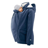 Mamalila Cosy Allrounder Navy Softshell Maternity and Babywearing Jacket - Babywearing OuterwearLittle Zen One4251054511332