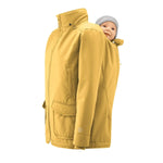 Mamalila Cosy Allrounder Softshell Babywearing Jacket Mustard - Babywearing OuterwearLittle Zen One4251054513701