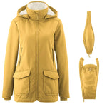 Mamalila Cosy Allrounder Softshell Babywearing Jacket Mustard - Babywearing OuterwearLittle Zen One4251054513701