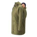 Mamalila Dublin Khaki Maternity and Babywearing Raincoat Babywearing Outerwear