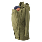 Mamalila Dublin Khaki Maternity and Babywearing Raincoat - Babywearing OuterwearLittle Zen One4251054513268