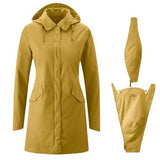 Mamalila Dublin Yellow Maternity and Babywearing Raincoat Babywearing Outerwear