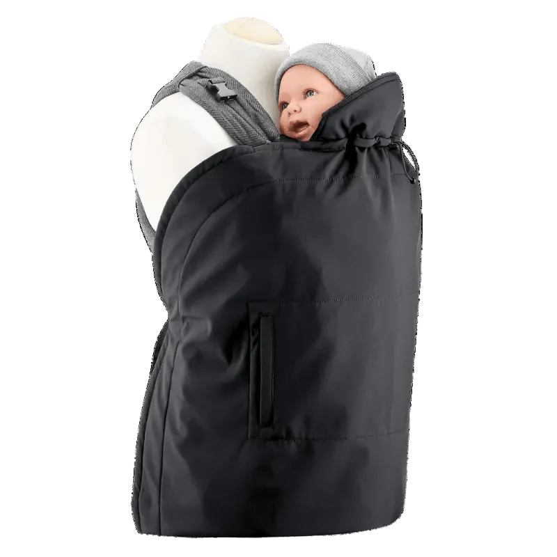 Mamalila Softshell Babywearing Cover Black Babywearing Outerwear