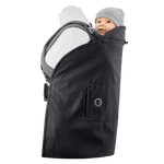 Mamalila Softshell Babywearing Cover Black - Babywearing OuterwearLittle Zen One4251054512667