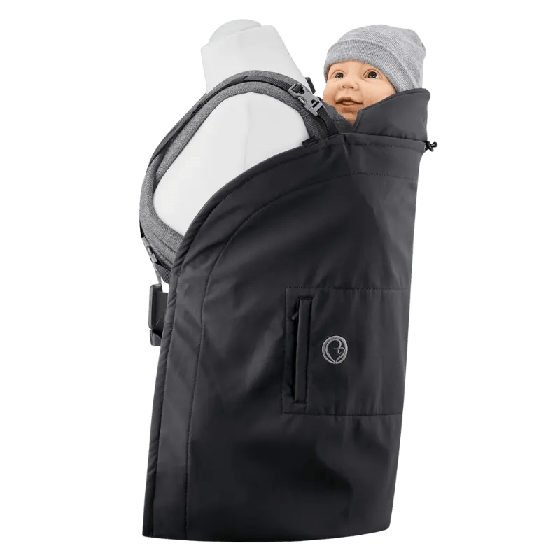 Mamalila Softshell Babywearing Cover Black - Babywearing OuterwearLittle Zen One4251054512667