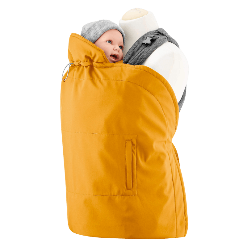 Mamalila Softshell Babywearing Cover Mustard Yellow - Babywearing OuterwearLittle Zen One4251054512025