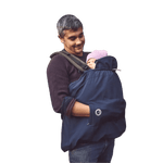 Mamalila Softshell Babywearing Cover Navy Blue Babywearing Outerwear