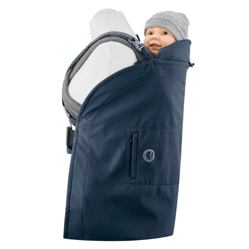 Mamalila Softshell Babywearing Cover Navy Blue - Babywearing OuterwearLittle Zen One4251054508493