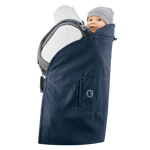 Mamalila Softshell Babywearing Cover Navy Blue - Babywearing OuterwearLittle Zen One4251054512483