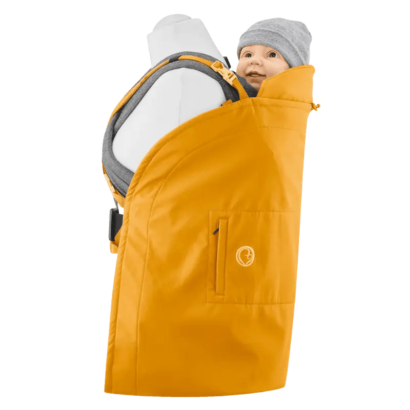 Mamalila Softshell Babywearing Cover Yellow - Babywearing OuterwearLittle Zen One4251054512025
