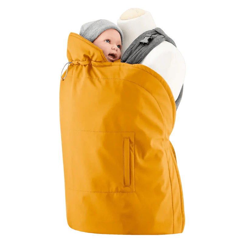 Mamalila Softshell Babywearing Cover Yellow - Babywearing OuterwearLittle Zen One4251054512025