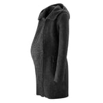 Mamalila Vienna Anthracite Grey Maternity and Babywearing Wool Coat Babywearing