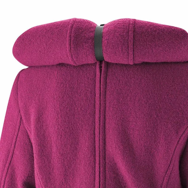 Mamalila Vienna Berry Maternity and Babywearing Wool Coat Babywearing Outerwear
