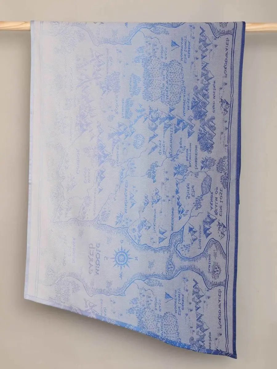 Map of Middle Earth Aduial Woven Wrap