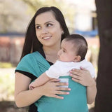 Mermaid Teal Water Wrap by Beachfront Babywater Carrier