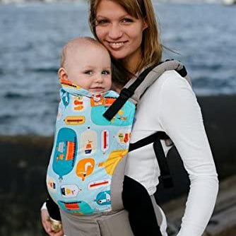 Message In A Bottle Standard Tula Baby Carrier - Buckle CarrierLittle Zen One816091022520