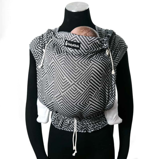 Metro Monochrome DidyKlick 4u by Didymos - Half Buckle CarrierLittle Zen One4048554843649