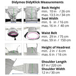Metro Monochrome DidyKlick by Didymos - Half Buckle CarrierLittle Zen One4048554843649