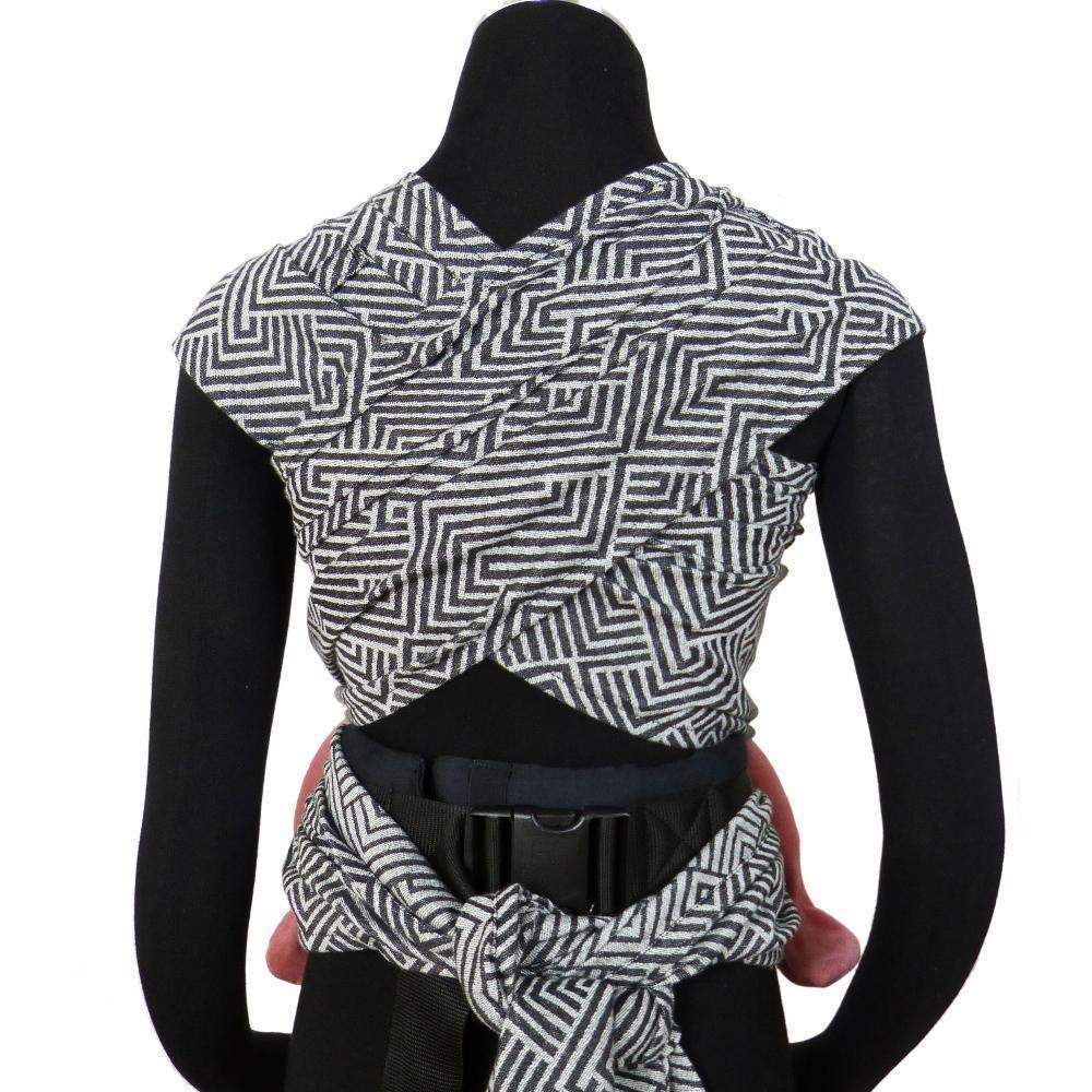 Metro Monochrome DidyKlick Half Buckle by Didymos - Half Buckle CarrierLittle Zen One4136305173