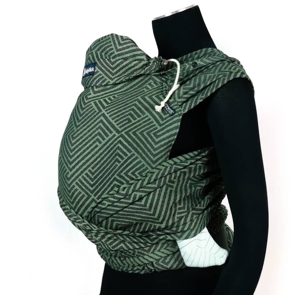 Metro Olive Anthracite DidyKlick by Didymos - Half Buckle CarrierLittle Zen One4048554982652