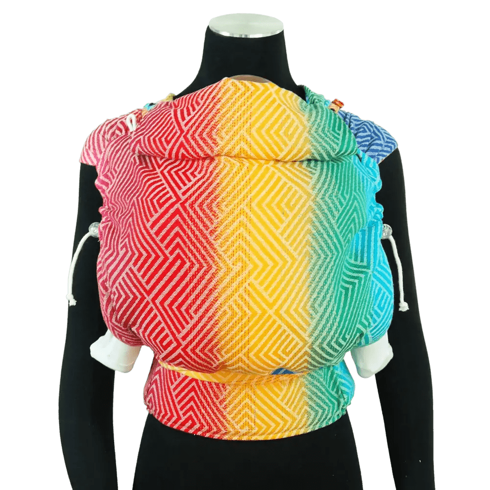 Metro Rainbow DidyKlick 4u by Didymos - Half Buckle CarrierLittle Zen One4048554857646