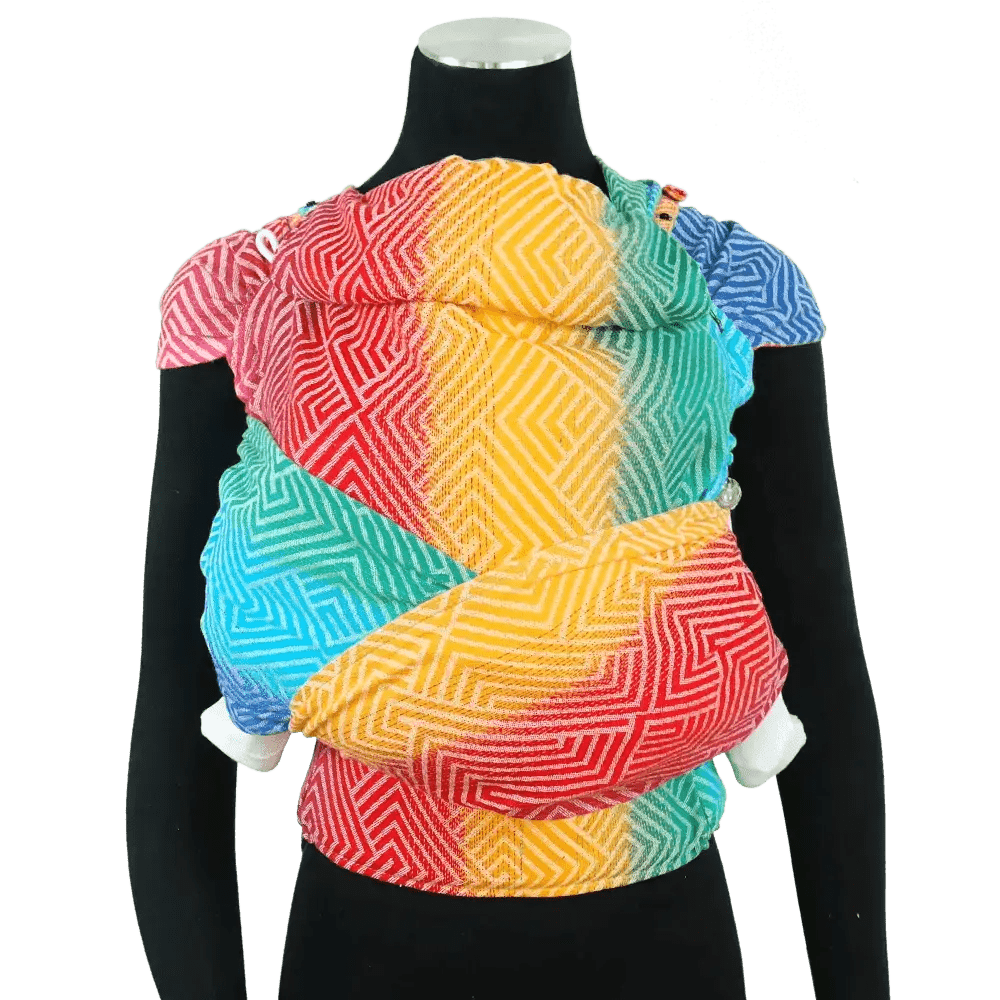 Metro Rainbow DidyKlick 4u Half Buckle by Didymos - Half Buckle CarrierLittle Zen One4048554857646