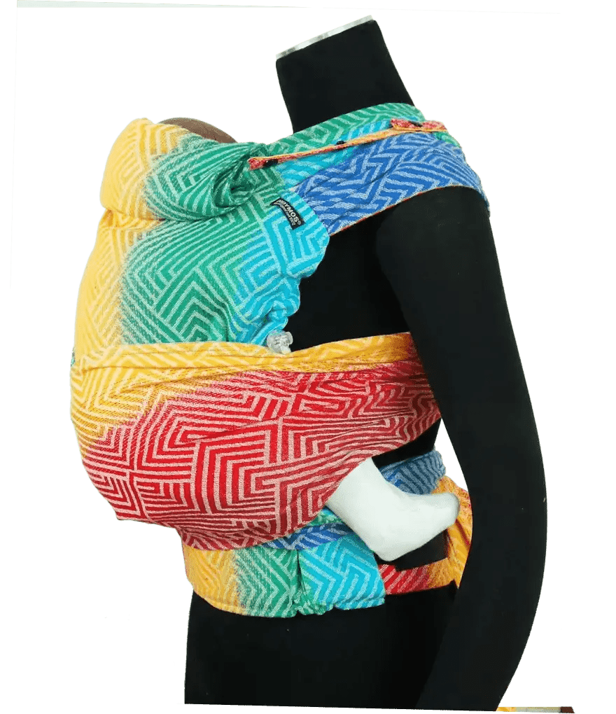 Metro Rainbow DidyKlick 4u Half Buckle by Didymos - Half Buckle CarrierLittle Zen One4048554857646