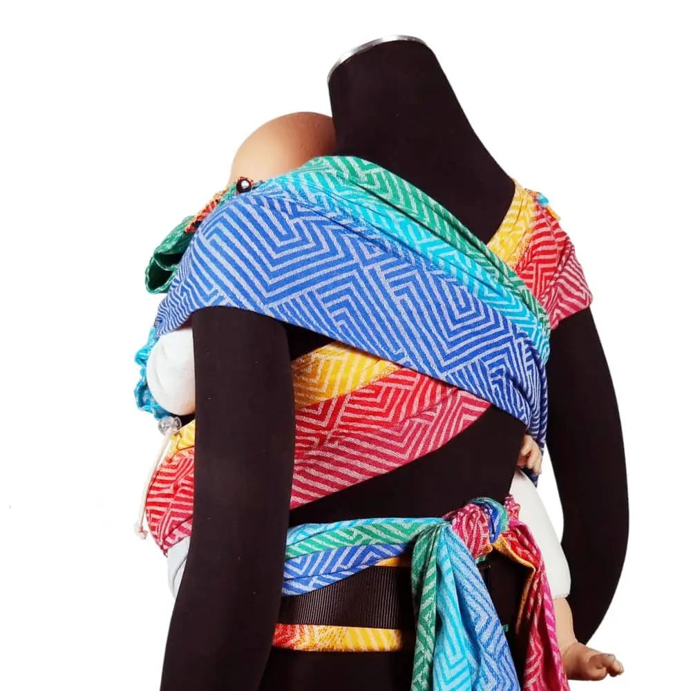 Metro Rainbow Toddler DidyKlick 4u Half Buckle by Didymos - Half Buckle CarrierLittle Zen One4048554857622