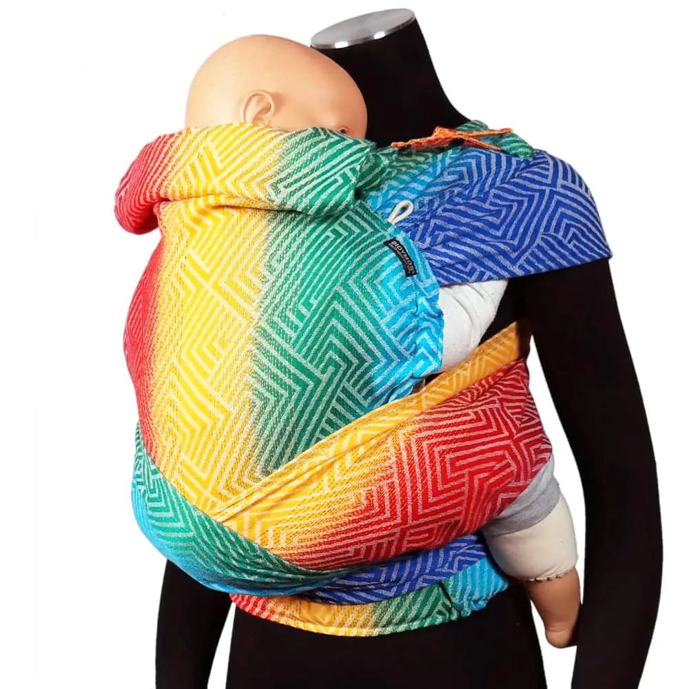 Metro Rainbow Toddler DidyKlick 4u Half Buckle by Didymos - Half Buckle CarrierLittle Zen One4048554857622