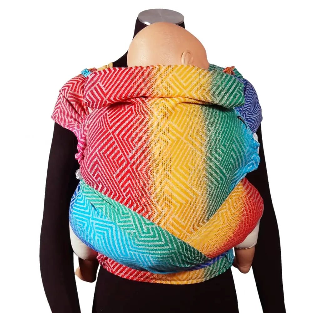 Metro Rainbow Toddler DidyKlick 4u Half Buckle by Didymos - Half Buckle CarrierLittle Zen One4048554857622