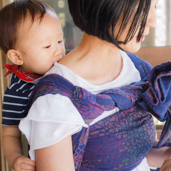 Mosaic Sparks in the Dark Woven Wrap by Didymos - Little Zen One
